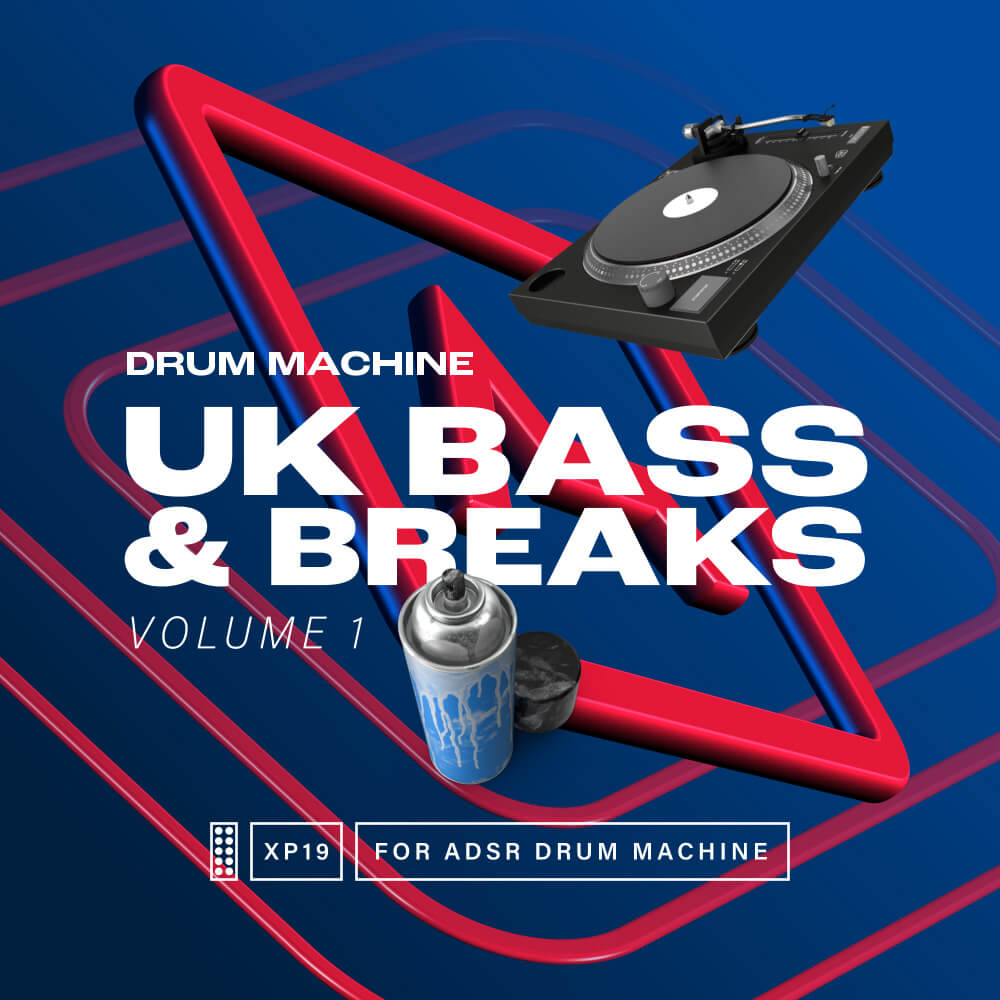 UK Bass & Breaks - ADSR Drum Machine Expansion